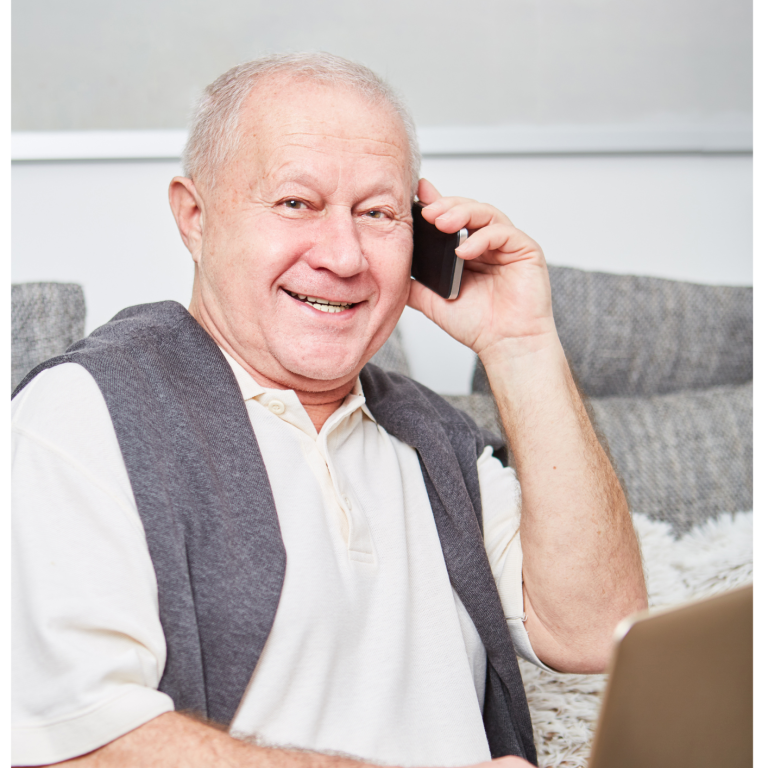 Older Man Attendance Allowance free eligibility telephone call